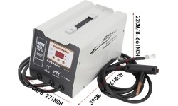 Spot welding machine for aluminum and dent bar set