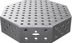 Octagonal welding table OCT 600x600 mm - 800x800mm - PRO