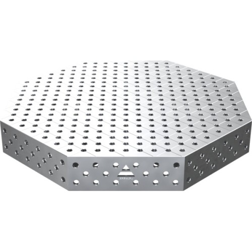 Aštuonkampis suvirinimo stalas OCT INOX 600 × 600 mm - 1400x1400mm - PRO INOX