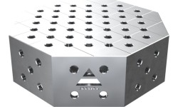 Octagonal welding table OCT INOX 600 × 600 mm - 600x600mm - PRO INOX