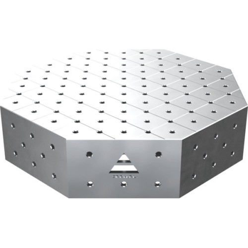Octagonal welding table OCT INOX 600 × 600 mm - 800x800mm - PRO INOX