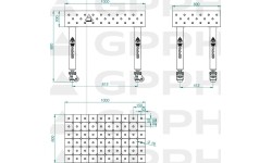 Welding table PLUS INOX 12 mm - 3000x1480mm - PLUS INOX