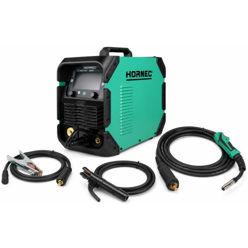 Pusautomačio KOMPLEKTAS HORNEC® smart SynMIG 2200i MAX (sinerginis, suvirinimas iki 6 mm) + CO2 balionas 5l + priedai