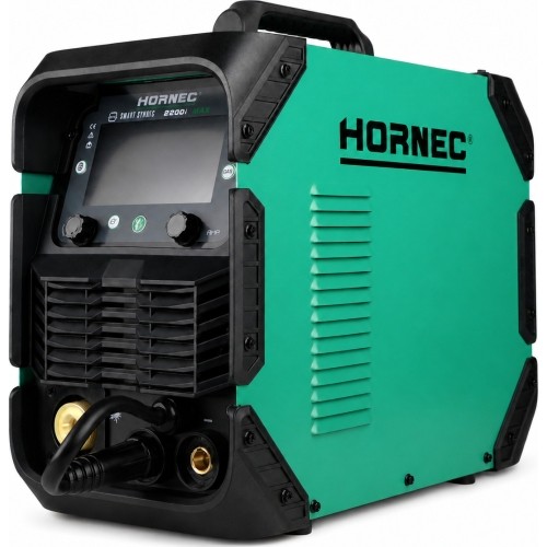 Pusautomačio KOMPLEKTAS HORNEC® smart SynMIG 2200i MAX (sinerginis, suvirinimas iki 6 mm) + CO2 balionas 8l + priedai