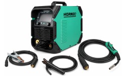 Pusautomačio KOMPLEKTAS HORNEC® smart SynMIG 2200i MAX (sinerginis, suvirinimas iki 6 mm) + CO2 balionas 8l + priedai