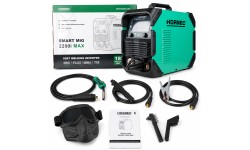 Pusautomačio KOMPLEKTAS HORNEC® smart SynMIG 2200i MAX (sinerginis, suvirinimas iki 6 mm) + CO2 balionas 8l + priedai