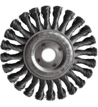 Vielinis šepetys Osborn 125x22.2mm 0.5 INOX, nerūd. plienui