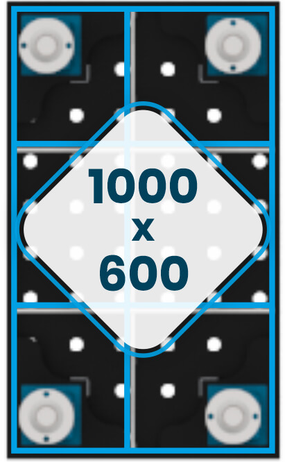 1000&times;600 stalo standinimas
